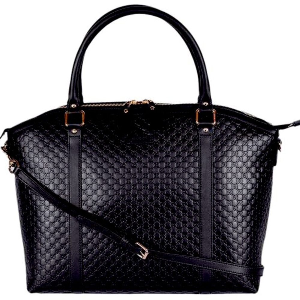 ✨✨✨GUCCI Soft Microguccissima Dome Satchel Black✨✨✨
